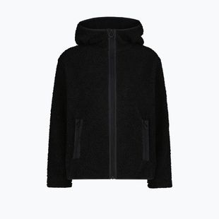 Dámský kabát CMP 36P2916 Long Teddy nero