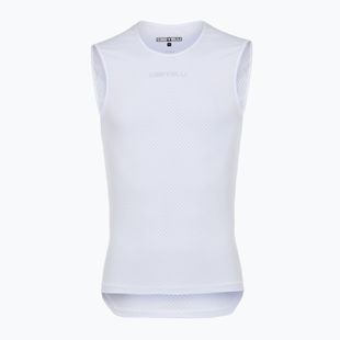 Pánský cyklistický dres Castelli Pro Mesh 2.0 Sleeveless white