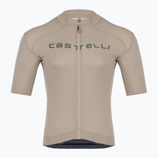 Pánský cyklistický dres Castelli Prologo Lite clay/ gunmetal gray
