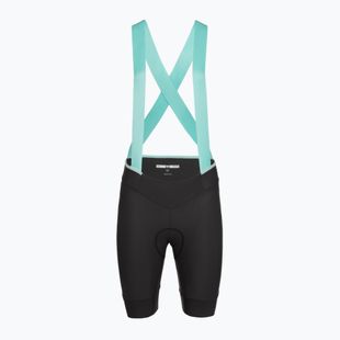 Dámské cyklistické šortky Castelli Prima 2 DT W dark grey/pool blue