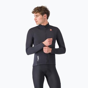 Pánská cyklistická bunda Castelli Entrata 2 light black/dark gray