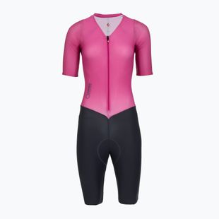 Dámská cyklistická kombinéza Castelli Movement Suit W violet pink/twilight blue