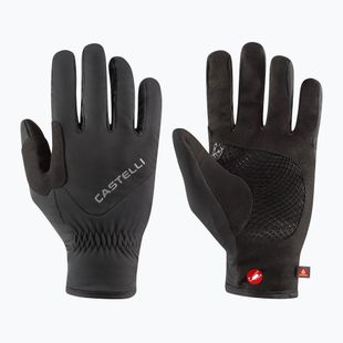 Pánské cyklistické rukavice Castelli Entrata Thermal 3 Glove black