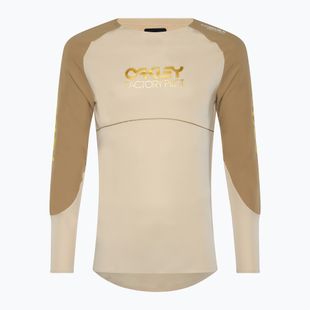 Pánský cyklistický dres Longsleeve Oakley Maven Scrub mist 