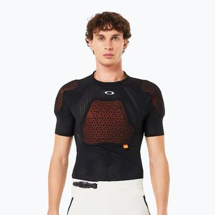 Pánský cyklistický dres Oakley Drop In D30 Full Impact blackout 