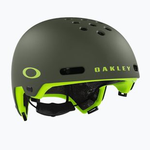 Cyklistická přilba Oakley Street1 EU matte hunter green/retina burn