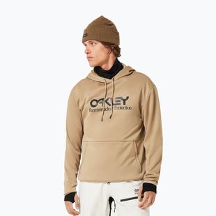 Pánská snowboardová mikina Oakley Rider Long 2.0 Hoodie pebble