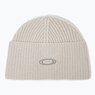 Zimní čepice Oakley Ellipse Ribbed Beanie mist/cement