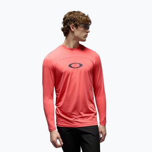 Pánské cyklistické triko Longsleeve Oakley Free Ride RC paloma