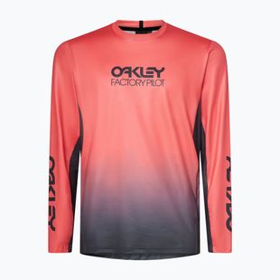 Pánské cyklistické triko Longsleeve Oakley Maven Coast 2.0 gradient paloma/black
