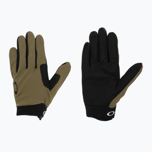 Cyklistické rukavice Oakley Seeker MTB army green