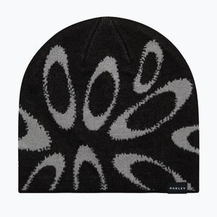 Zimní čepice Oakley Ellipse Graphic Beanie black/grey