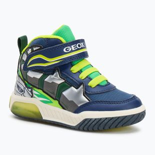 Dětské boty Geox Inek navy/lime green