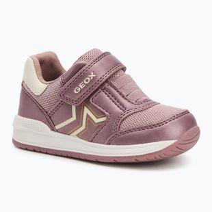 Dětské boty Geox Rishon dark pink/old white