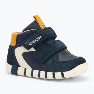 Dětské boty Geox Iupidoo navy / ochre