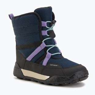 Juniorské sněhule Geox Trekkyup ABX navy/purple