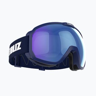 Lyžařské brýle Bliz Charge OTG matt dark blue/brown blue