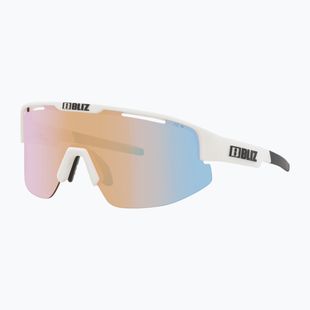 Sluneční brýle Bliz Matrix Nano Optics Nordic Light matt white/coral/orange blue multi