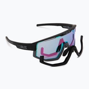 Sluneční brýle Bliz Fusion Small Nano Optics Nordic Light matt black/begonia/violet blue