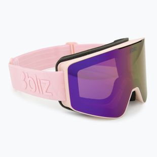 Lyžařské brýle Bliz G001S matte pink/brown/pink multi