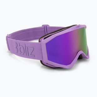Dětské lyžařské brýle Bliz Liner Jr matte purple/brown/purple multi