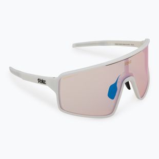 Sluneční brýle Bliz P001S Nano Optics Nordic Light matte white/coral/orange blue multi
