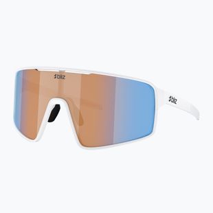 Sluneční brýle Bliz P001S Nano Optics Nordic Light matte white/coral/orange blue multi
