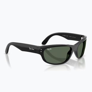 Dětské sluneční brýle Ray-Ban Balorama Bio Based black/dark green