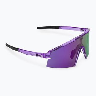 Sluneční brýle Bliz P006 transparent purple/smoke purple mirror