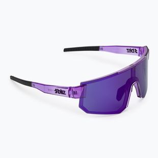 Sluneční brýle Bliz P005 transparent purple/smoke purple mirror