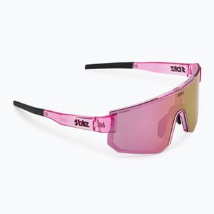 Sluneční brýle Bliz P005S transparent pink/brown rose multi