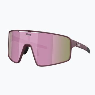 Sluneční brýle Bliz P001S matte burgundy/brown rose multi