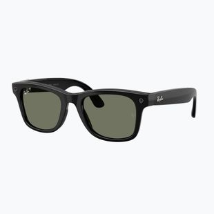 Brýle s kamerou Ray-Ban Meta Wayfarer shiny black/g15 green polar