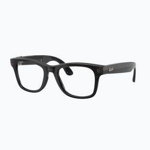Brýle s kamerou Ray-Ban Meta Wayfarer transp. black/trs aquamarine