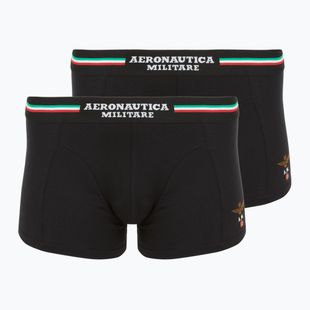 Boxerky Aeronautica Militare AM1UBX001 Trunk 2 páry black