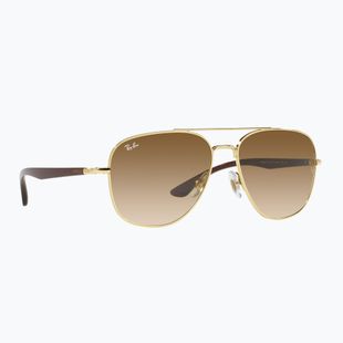 Sluneční brýle Ray-Ban RB3683 arista gold/brown