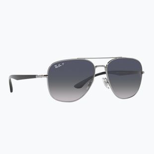 Sluneční brýle Ray-Ban RB3683 brass/blue grey polarized