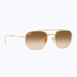 Sluneční brýle Ray-Ban RB3707 Polarized+ Lenses arista gold/brown