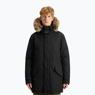 Pánská bunda Woolrich Polar High Collar Fur black