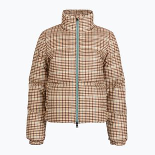 Dámská bunda Woolrich Printed Wool beige check
