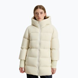 Dámská bunda Woolrich Cloud Madison Coat milky cream