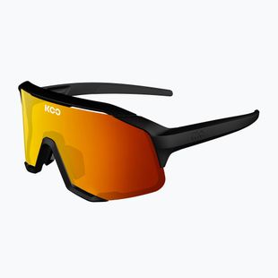 Sluneční brýle Koo Demos black matt/red mirror