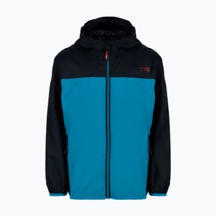 Dětská nepromokavá bunda CMP Rain Fix modro-šedá 32X5804/L854