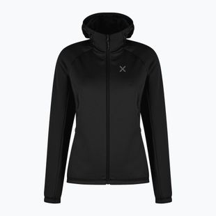 Dámská mikina Montura Fadis Grid Hooded Maglia black