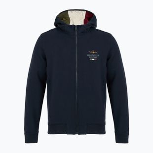 Pánská mikina Aeronautica Militare Hoodie navy blue