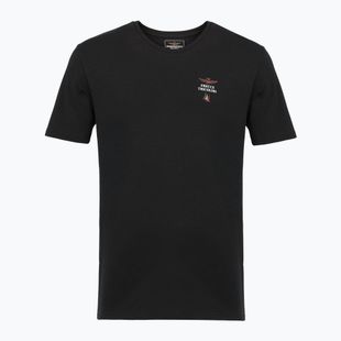 Pánské tričko Aeronautica Militare AM1UTI005 s kulatým výstřihem black