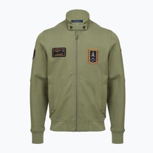 Pánská mikina Aeronautica Militare FE2102UF00679 FZ lichen green