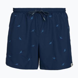 Pánské plavkové šortky Aeronautica Militare BW0232UCT04317 navy blue