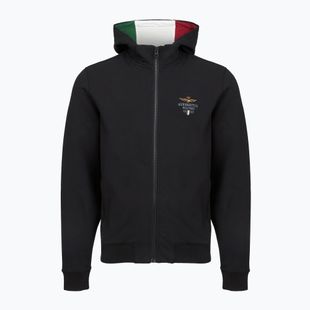 Pánská mikina Aeronautica Militare FE2096UF00674 Hoodie jet black
