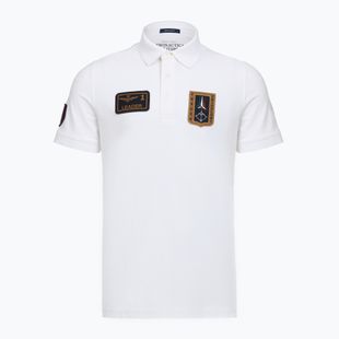 Pánské tričko Aeronautica Militare PO1927UP00191 Polo off white